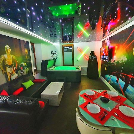 Galaxy Spa-4 Pers-Jacuzzi-Insolite-Parking-Jardin-Clim-Colmar Holtzwihr Buitenkant foto