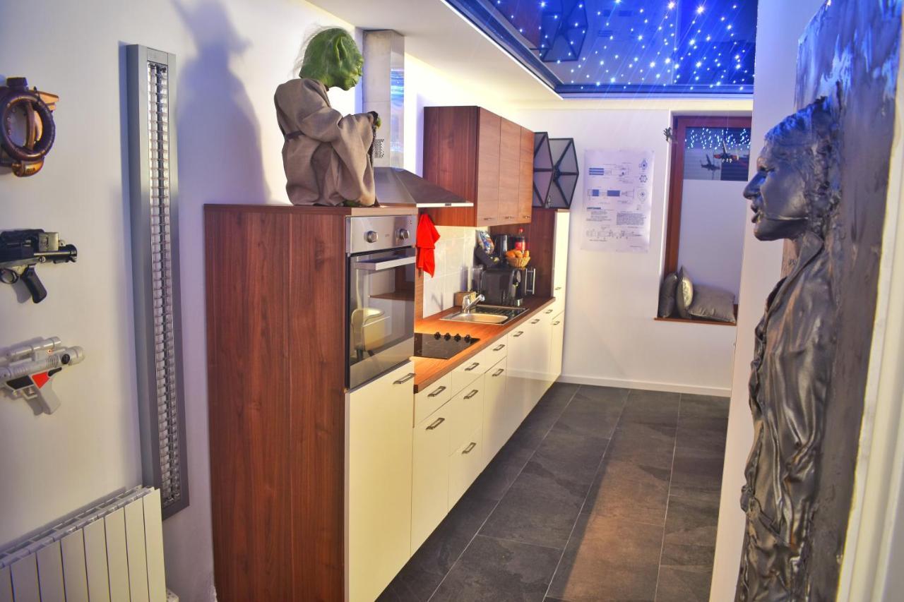 Galaxy Spa-4 Pers-Jacuzzi-Insolite-Parking-Jardin-Clim-Colmar Holtzwihr Buitenkant foto